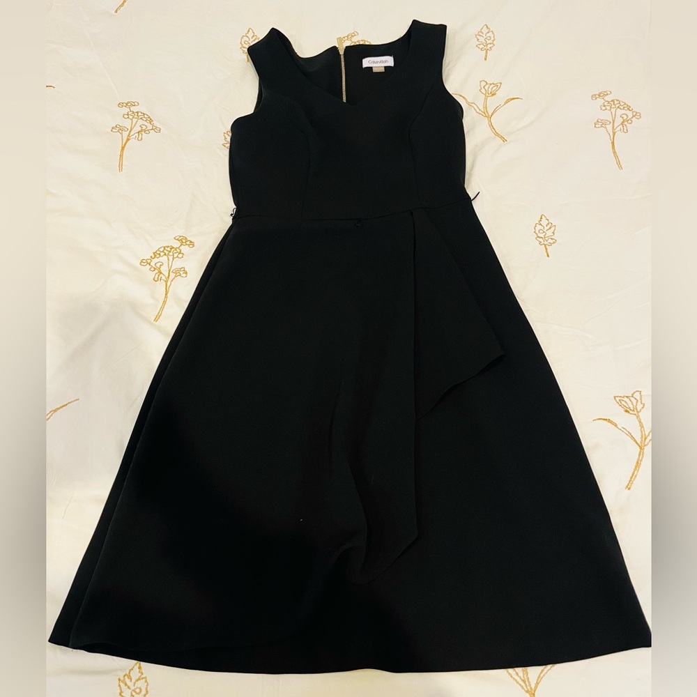 Calvin Klein sleeveless business dress